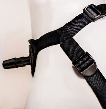 Пояс классический "classic strap" из неопрена черный, арт. 060203